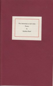 Cover image of 'The Arboretum at Day's Dusk' by Matthew Read