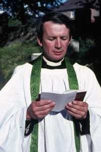 Photo of Revd David George Biles in circa 1970